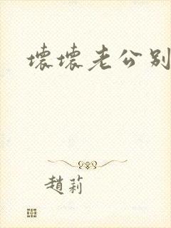 坏坏老公别吃我