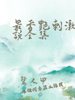 最香艳刺激的小说全集
