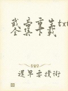 武帝重生txt全集下载