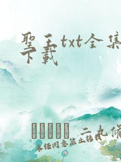 圣王txt全集下载