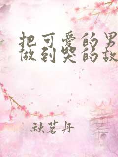 把可爱的男孩子做到哭的故事