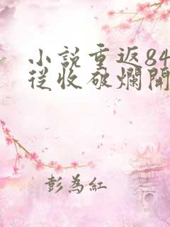小说重返84:从收破烂开始致富完整版