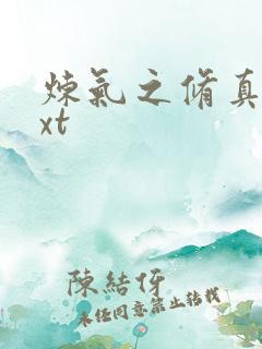 炼气之修真者txt