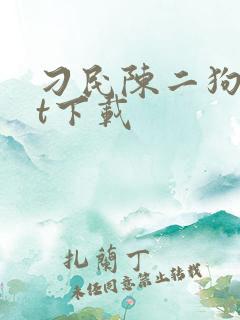 刁民陈二狗txt下载