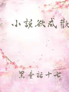 小说欲成欢