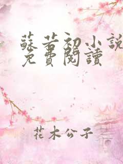 苏若初小说全文免费阅读