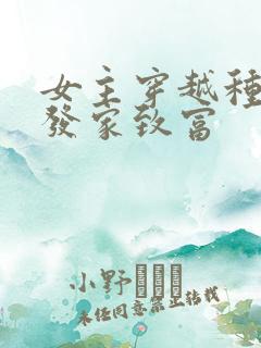 女主穿越种田文发家致富