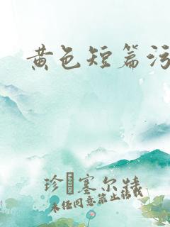 黄色短篇污爽文