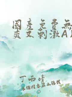 国产免费无码又爽又刺激A片小说