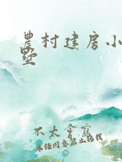 农村建房小型别墅