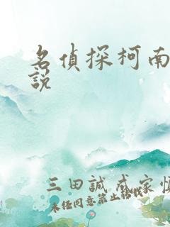 名侦探柯南h小说
