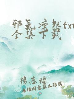 邪气凛然txt全集下载