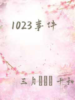 1023事件