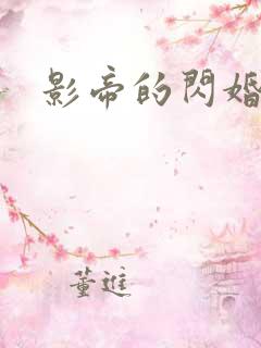影帝的闪婚妻子