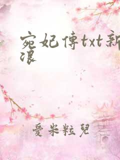 宛妃传txt新浪