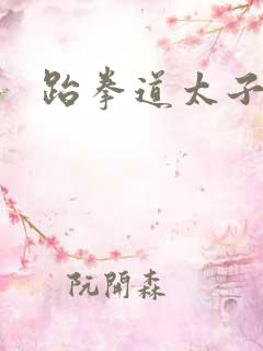 跆拳道太子妃