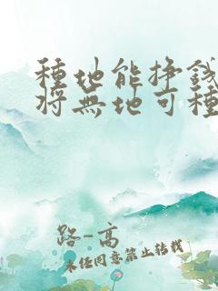 种地能挣钱农民将无地可种