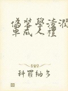 伪装学渣润滑剂车成人礼