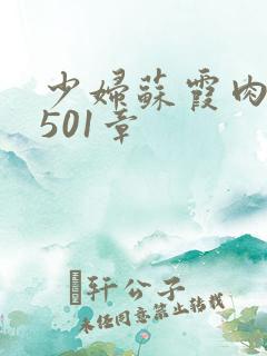 少妇苏霞肉欲第501章