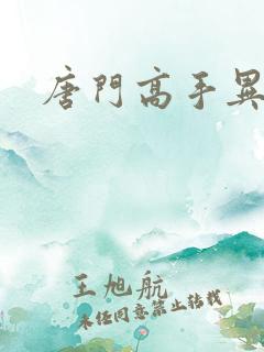 唐门高手异界游