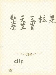 擎天玉柱是指什么生肖