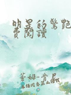 明星的惊艳史免费阅读