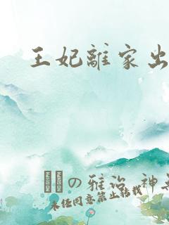 王妃离家出走