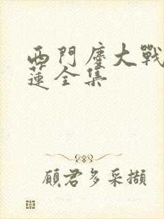 西门庆大战潘金莲全集