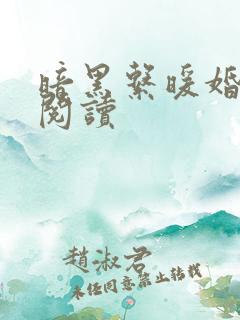 暗黑系暖婚免费阅读