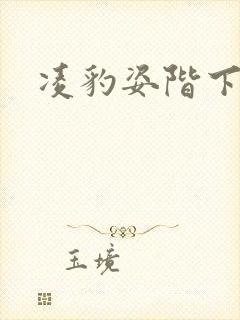 凌豹姿阶下囚