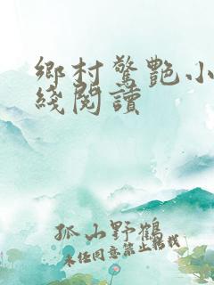 乡村惊艳小说在线阅读