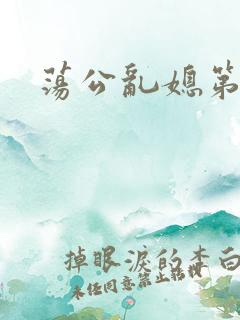 荡公乱媳第一章