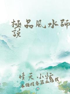 极品风水师 小说
