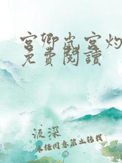 宫卿岚宫灼小说免费阅读