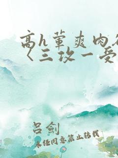 高h荤爽肉欲文〈三攻一受〉视频