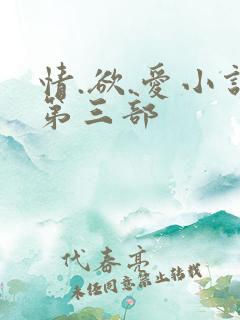 情.欲.爱小说第三部