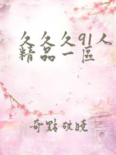 久久久91人妻精品一区