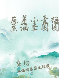 反差小青梅不经叶涵季园园