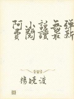 阿小说无弹窗免费阅读最新章节列表