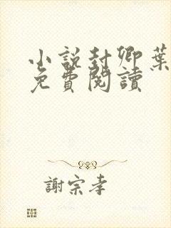 小说封卿叶非晚免费阅读