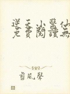 逆天小医仙小说免费阅读无弹窗