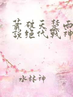 萧破天楚雨馨小说绝代战神