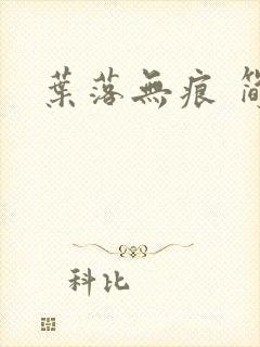 叶落无痕 简暗