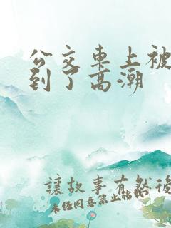 公交车上被人摸到了高潮