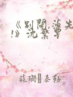 《别闹,薄先生!》沈繁星