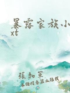 暴露家族小说txt