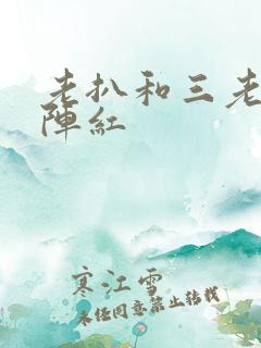 老扒和三老扒和阵红
