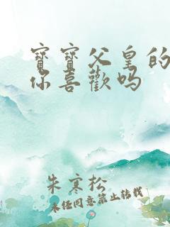 宝宝父皇的东西你喜欢吗