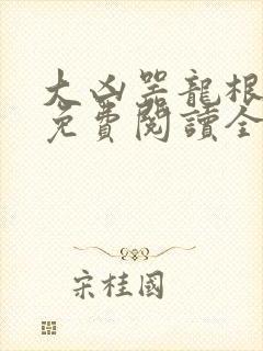 大凶器龙根全文免费阅读全文最新章节