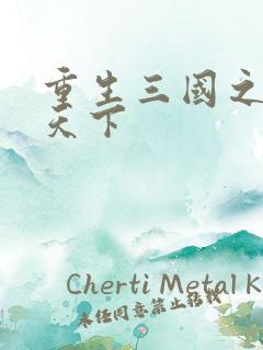 重生三国之问鼎天下